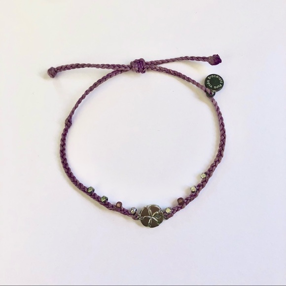 Pura Vida Jewelry - Pura Vida • purple sand dollar bracelet